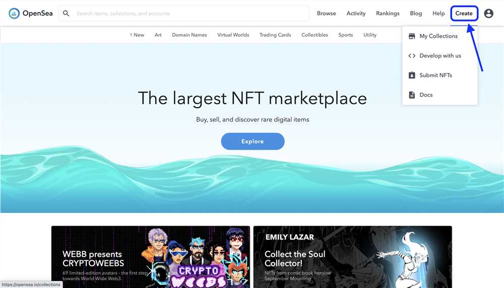 Exploring the Ethereum NFT Marketplace